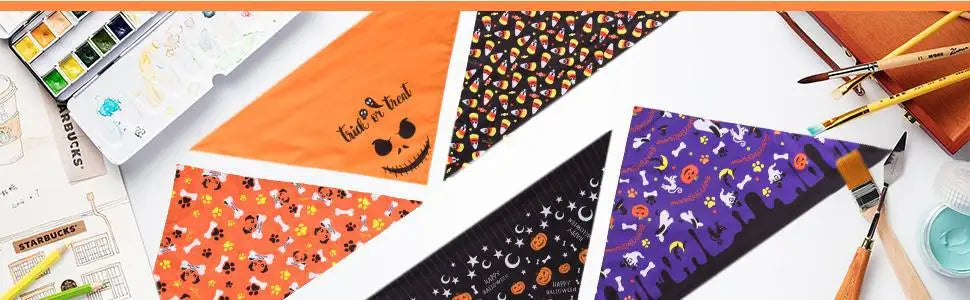 Spooky Paws Bandana