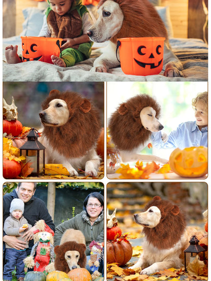 Roaring Pup Lion Wig - SwagPets 