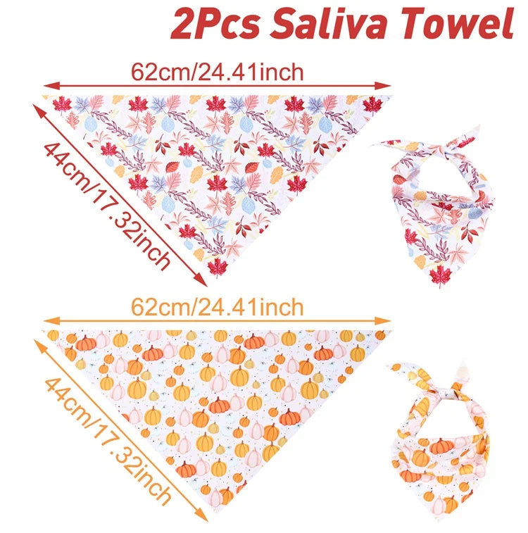Precious Pumpkin Bandanas