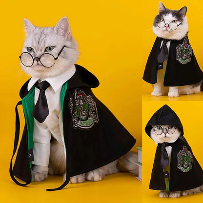 Purr-gwarts Magic Cloak - SwagPets 
