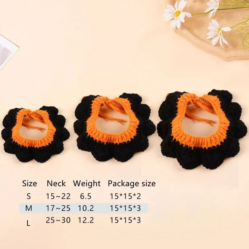 Cute Little Pumpkin Hat & Neck Puffs