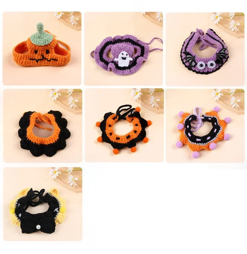 Cute Little Pumpkin Hat & Neck Puffs
