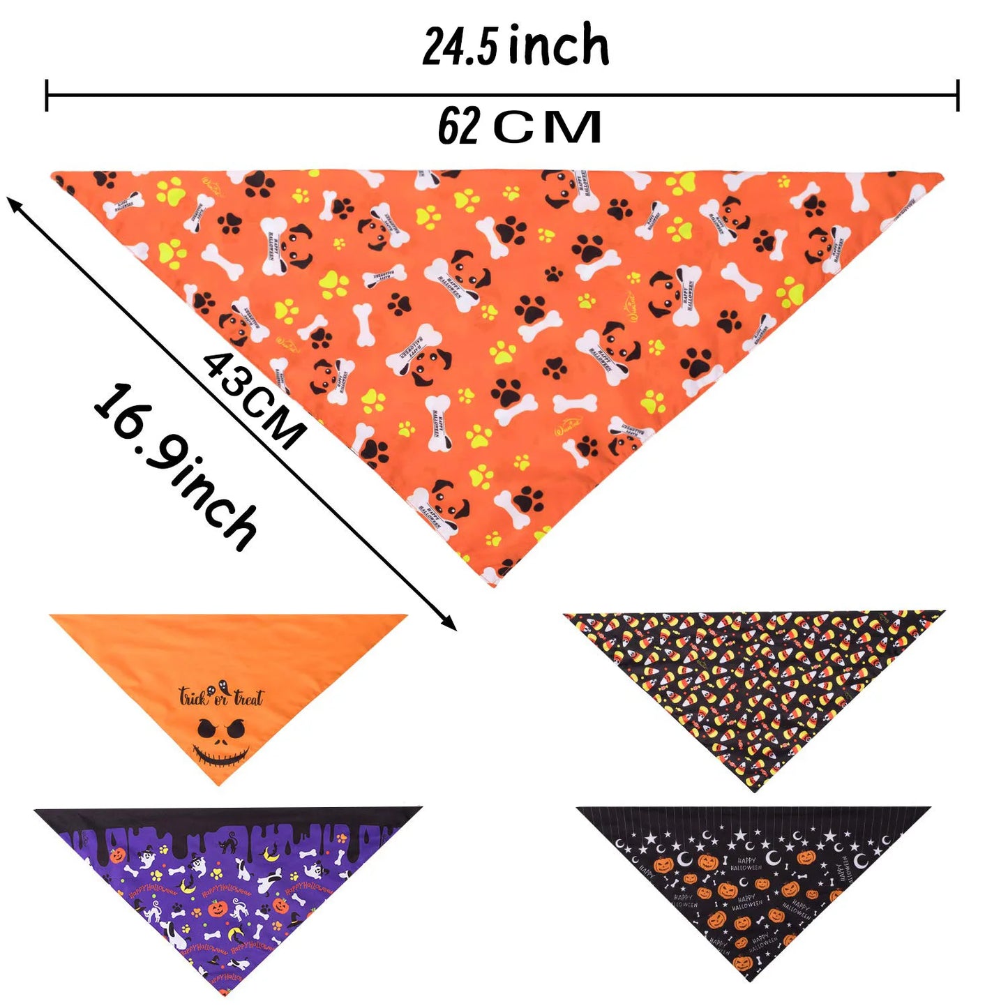 Spooky Paws Bandana