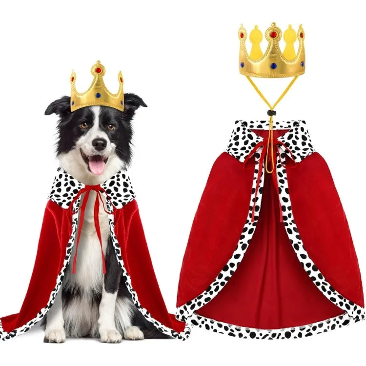 Royal Paws Cloak & Crown