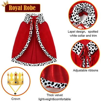 Royal Paws Cloak & Crown - SwagPets 
