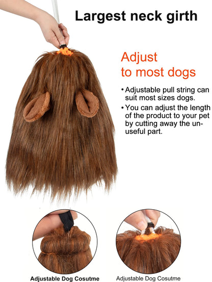 Roaring Pup Lion Wig - SwagPets 