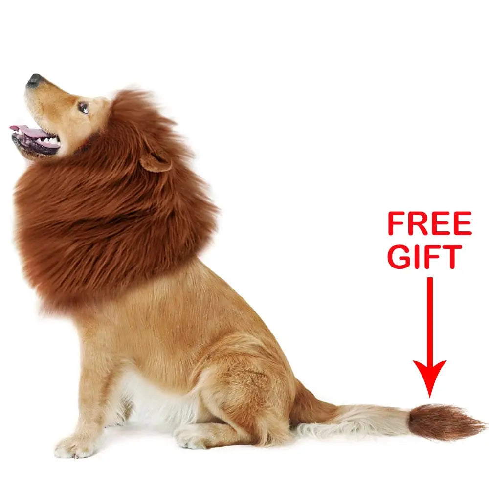 Roaring Pup Lion Wig