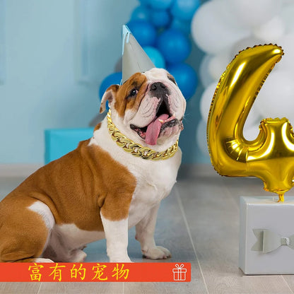 Blingy Paws Gold Chain - SwagPets 