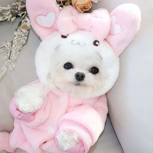 Pink Bunny Puppers