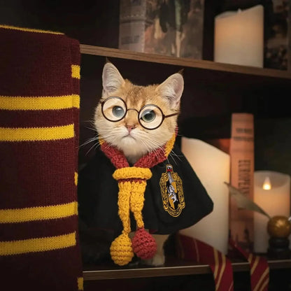 Purr-gwarts Magic Cloak - SwagPets 
