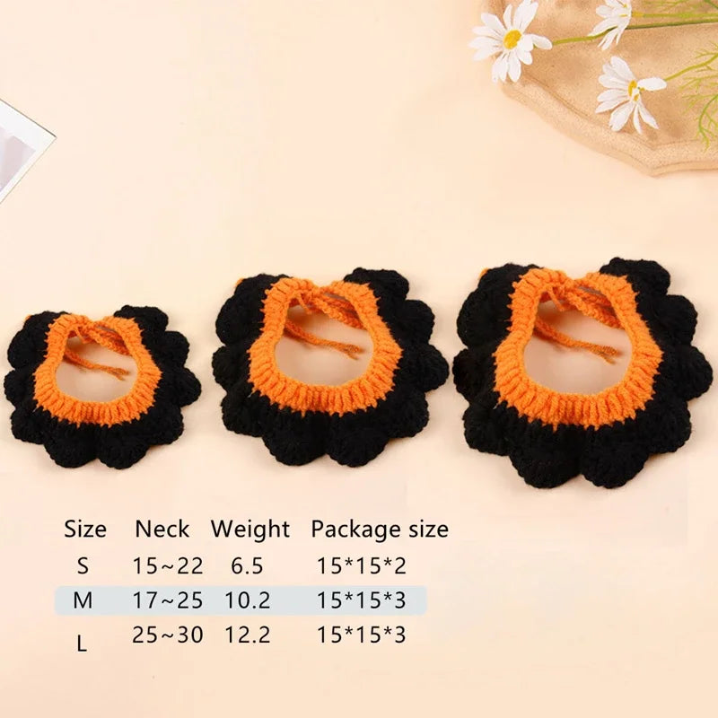 Cute Little Pumpkin Hat & Neck Puffs