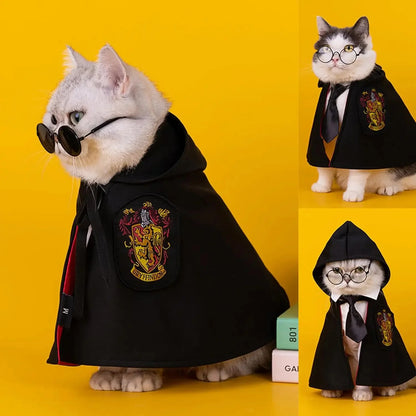 Purr-gwarts Magic Cloak - SwagPets 