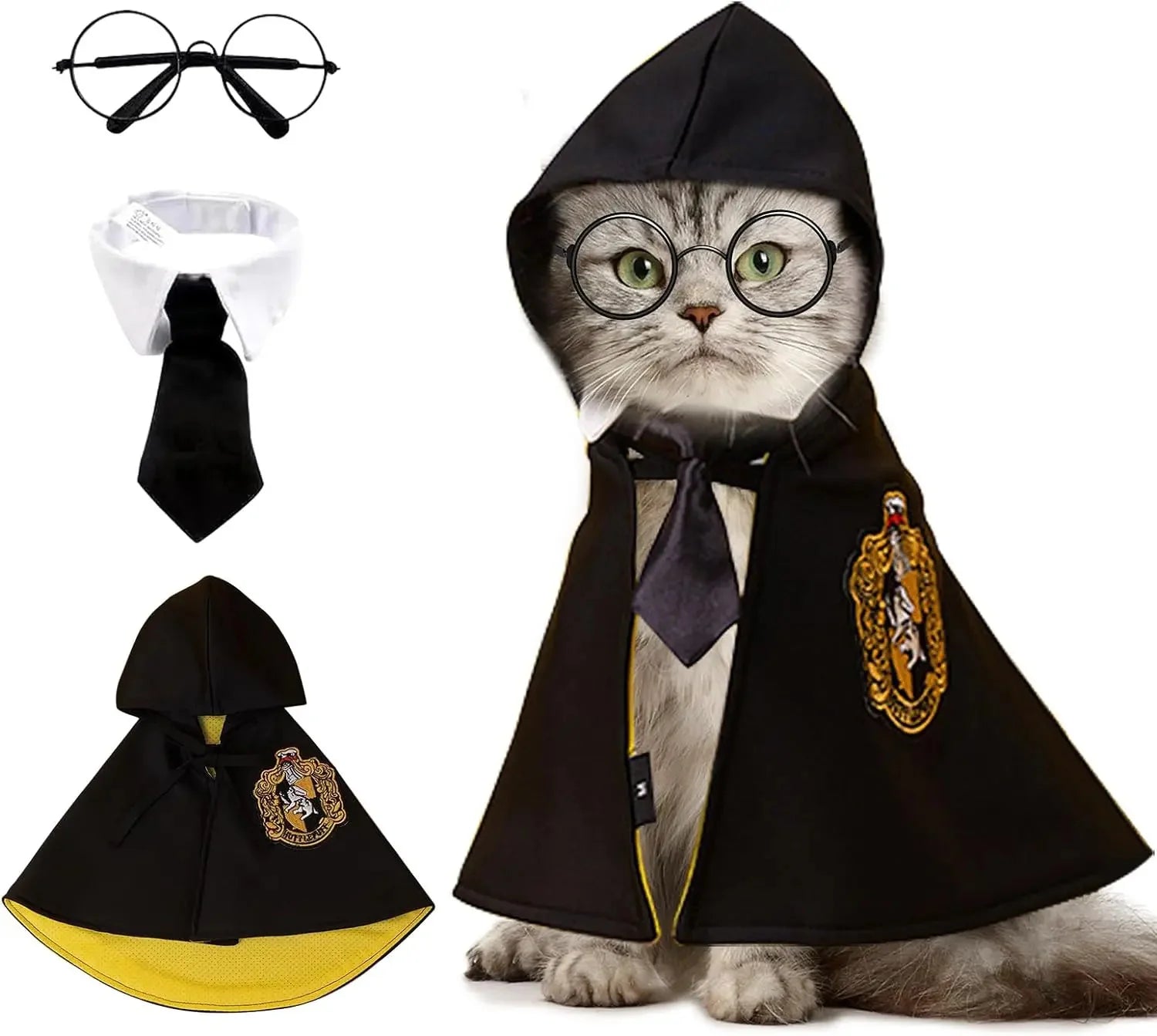 Purr-gwarts Magic Cloak - SwagPets 