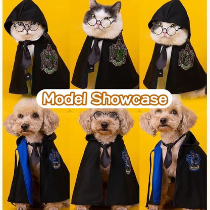 Purr-gwarts Magic Cloak - SwagPets 