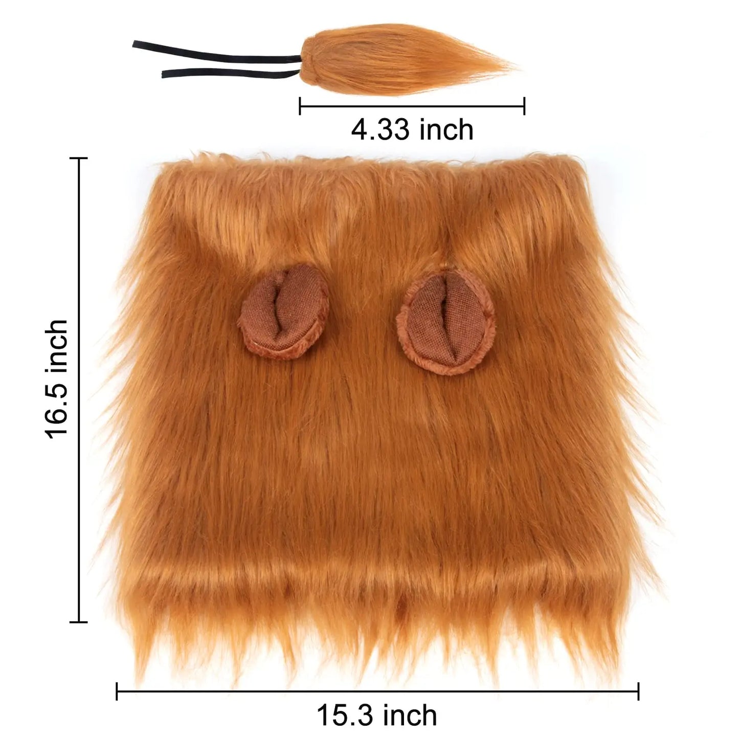 Roaring Pup Lion Wig