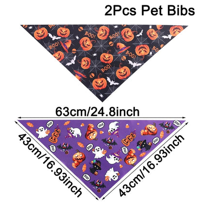 Spooky Paws Bandana Set - SwagPets 