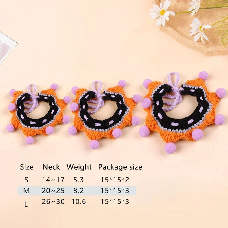 Cute Little Pumpkin Hat & Neck Puffs