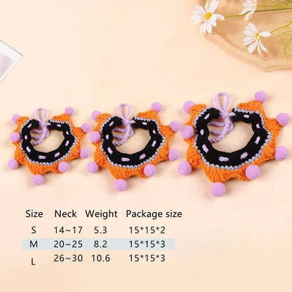 Pumpkin Hat & Neck Puffs - SwagPets 