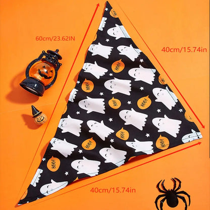 Reversible Howl-o-ween Bandanas - SwagPets 
