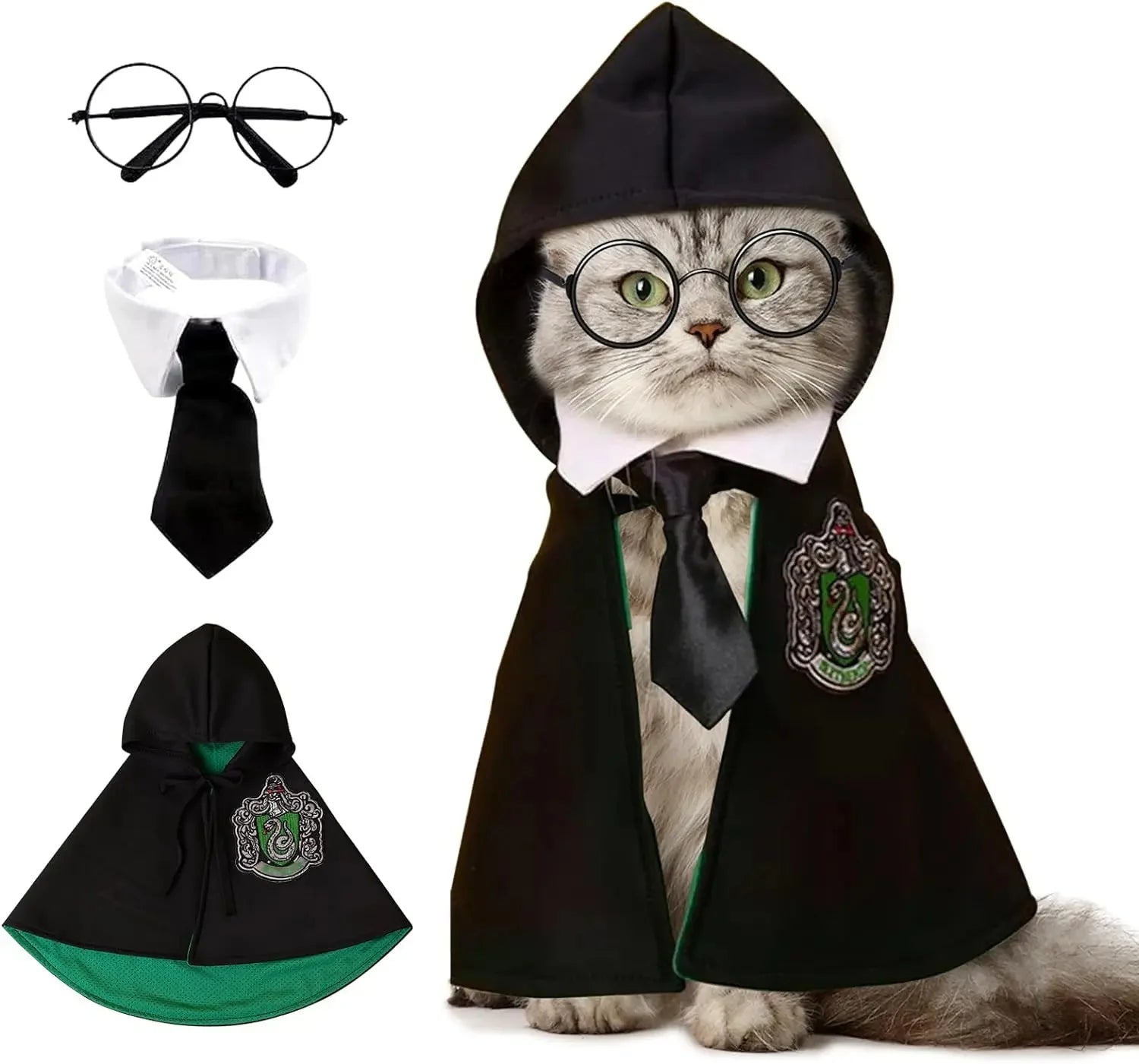 Purr-gwarts Magic Cloak - SwagPets 