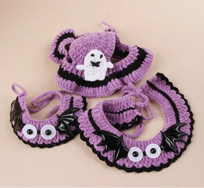 Pumpkin Hat & Neck Puffs - SwagPets 