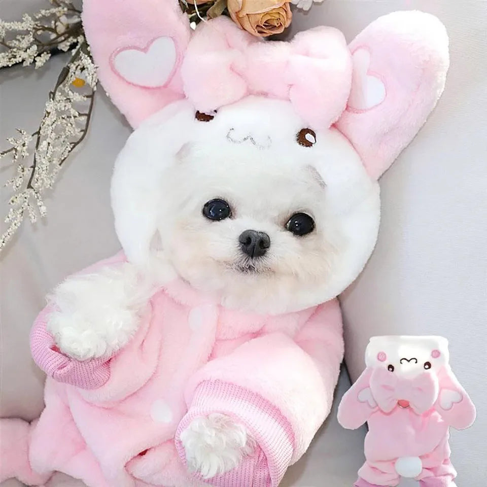 Pink Bunny Puppers