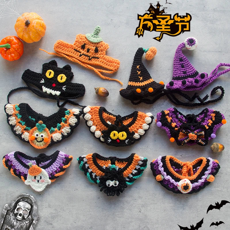 Spooky Knit Scarf & Hat Sets