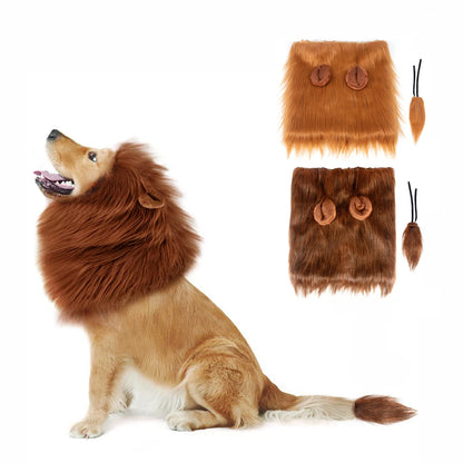 Roaring Pup Lion Wig - SwagPets 