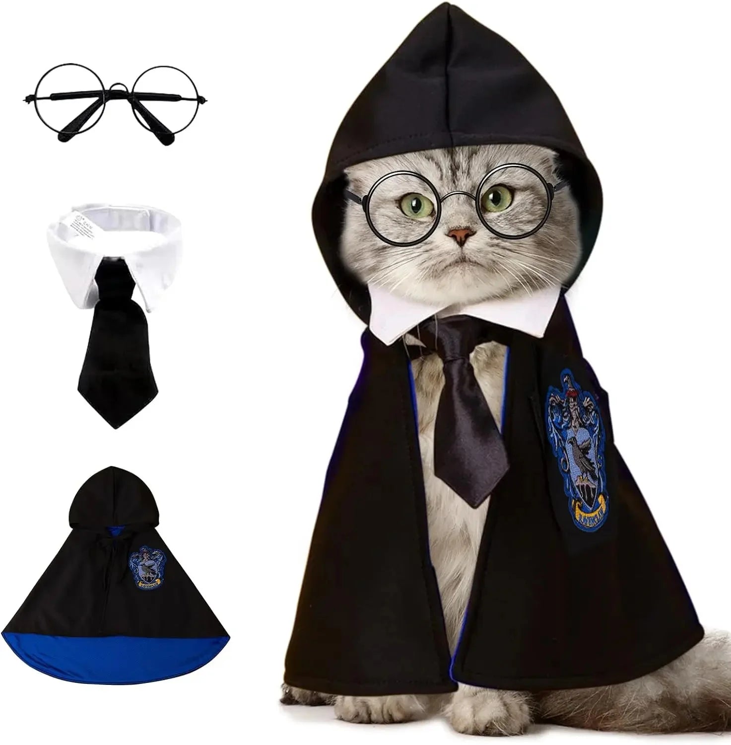 Purr-gwarts Magic Cloak - SwagPets 