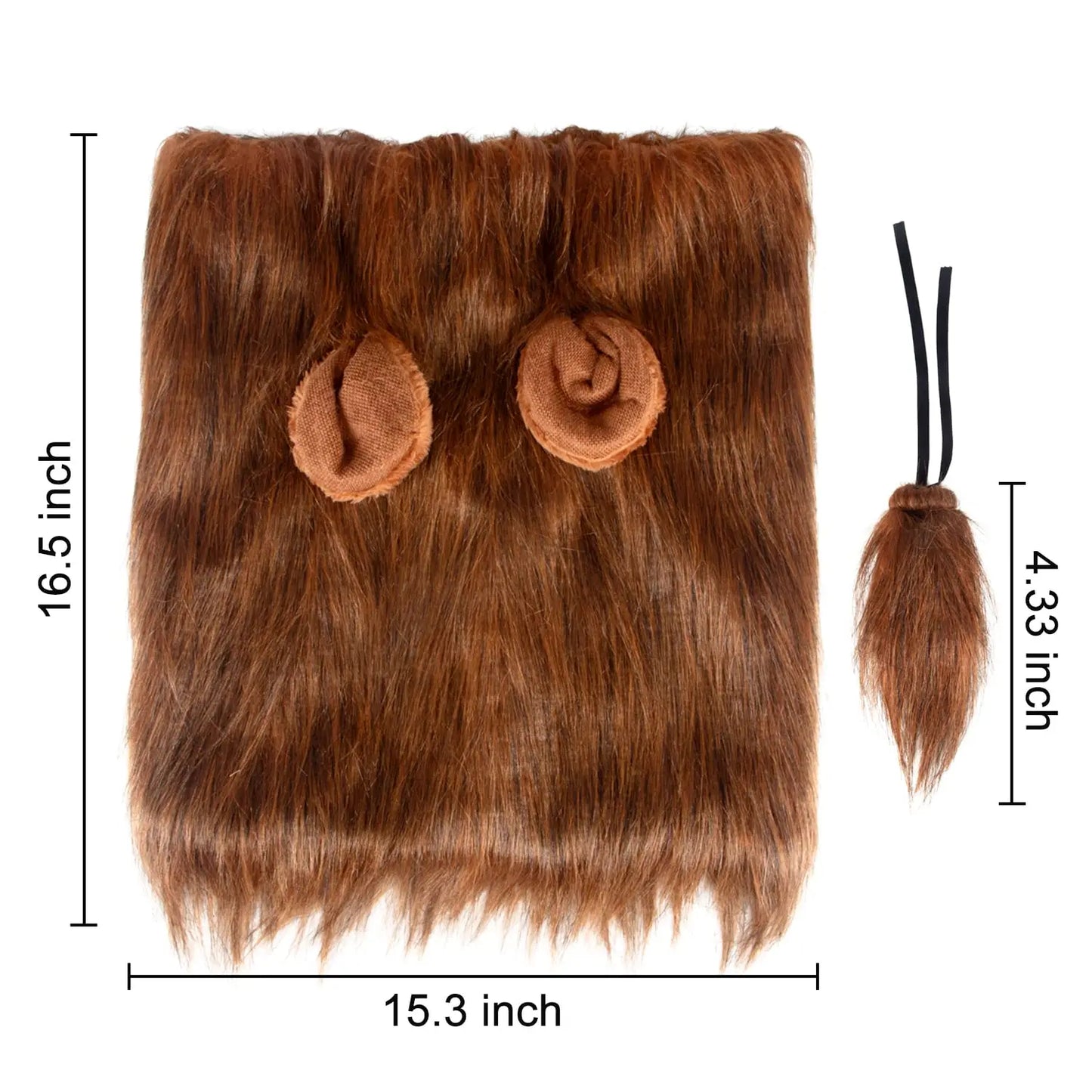 Roaring Pup Lion Wig