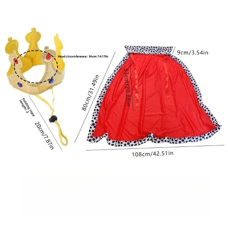 Royal Paws Cloak & Crown